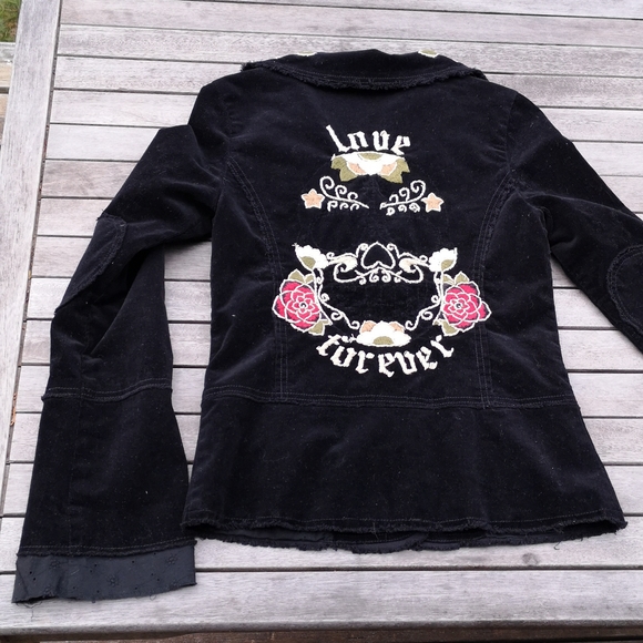 Joystick corduroy embroidered blazer - Picture 5 of 16